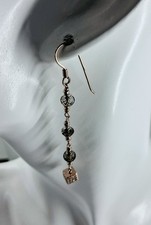 Orecchini a bottone solitario con zirconi cubici Diamonique in