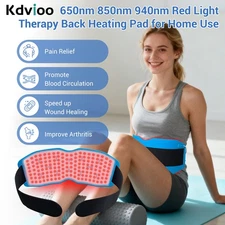 660nm 850nm Near Infrared Red Light Therapy Leg Wrap Calf Muscle Pain Relief