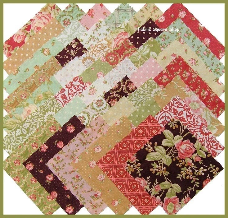 Mill House Inn por Fig Tree & Co Raro OOP Moda Turnovers. 80 triângulos - Imagem 3 de 3