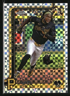 2025 Topps Chrome Oneil Cruz X-Fractor #252 Pirates | eBay