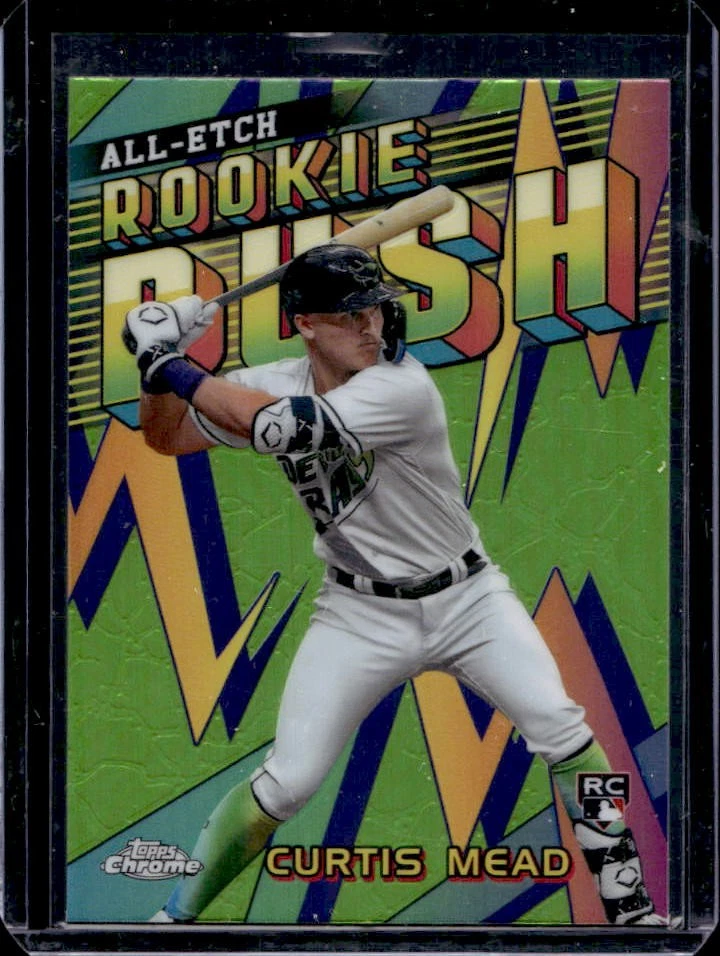2024 Topps Chrome Curtis Mead All Etch Rookie Rush RC Rookie #CERR-6 Rays