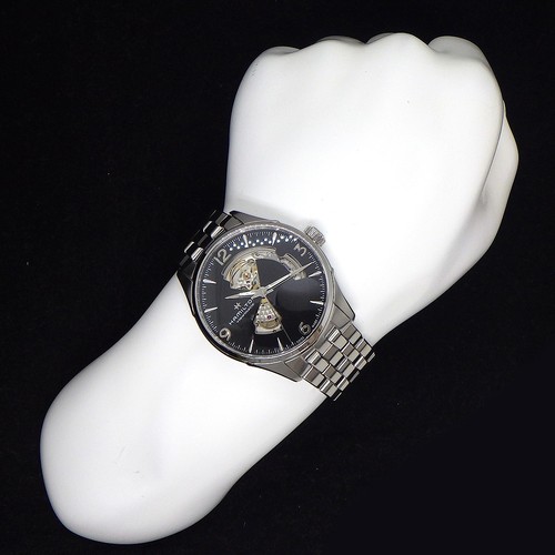 Reloj Hamilton Jazzmaster Open Heart H32705131 Acero Inoxidable Automático - Imagen 9 de 11