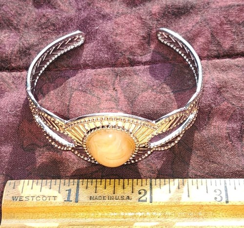 Juego de pulsera y pendientes vintage de estilo occidental en tono plata - Imagen 7 de 8