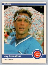 1984 Fleer #495 Jay Johnstone