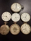Waltham Elgin New York Standard gold filled antique pocket watch parts