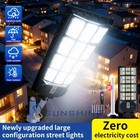 5000000LM LED Luz Lamparas Solares de calle Exterior Patio Sensor De Movimient