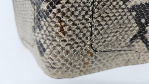 Michael Kors Geldbörsen Damen Beige Leder Schlangenleder Innenreißverschluss Kreditkartenfächer - Bild 9 von 21