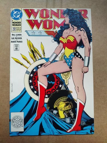DC 1993 WONDER WOMAN BRIAN BOLLAND ICONIC COVER Clean FN Midgrade 