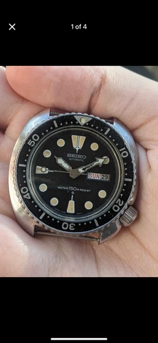 Seiko 6309-7040 Turtle Diver Vintage Automatic SUWA dial