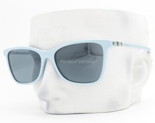 Swarovski Sunglasses Sky Blue Mirrored Blue Crystals SK 6004F 10061U with Case