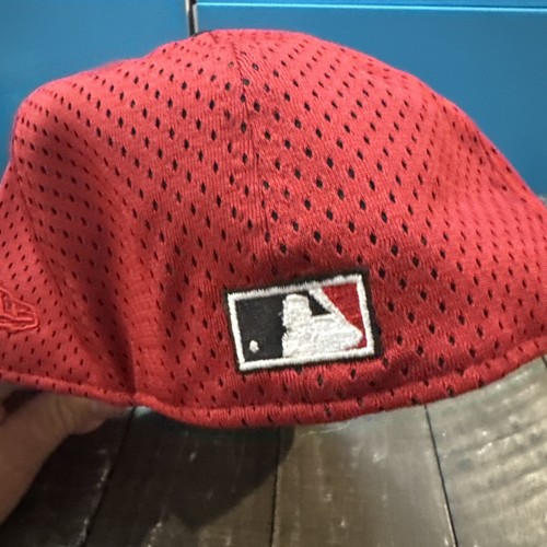 NUEVA ERA 59 FIFTY MLB HOUSTON ASTROS PRÁCTICA DE BATEO ROJO SOMBRERO AJUSTADO TALLA 7 3/8 NUEVO - Imagen 3 de 10