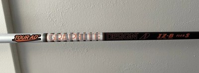Graphite Design Tour AD IZ-6 S Stiff Driver Shaft Tour Edge Adapter RH 44.5''