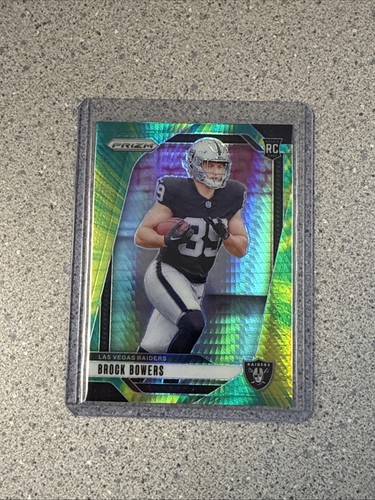 2024 Panini Prizm - Rookies Brock Bowers #315 Hyper Prizm /180 (RC)