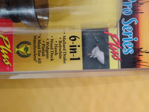 Hunter’s Specialties Pro Series Plus 6-in-1 Waterfowl Call New In Package (X) - Picture 2 of 4