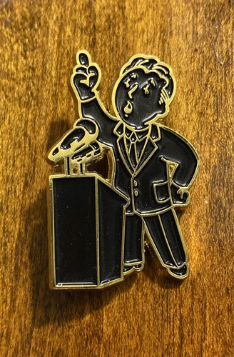 Fallout Crate #9 Spilla da Ricostruzione - Esclusiva Cassa del Bottino 2019 - inseguimento nero - Foto 1 di 2