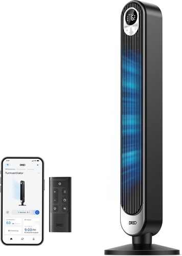 Ventilatore a Torre Smart 106Cm, Potente 7.92M/S, Ventilatori a Colonna Silenzio - Foto 11 di 12