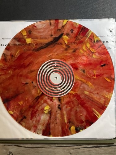 BRITNEY SPEARS Blackout Lp CLEAR/BLACK/RED/YELLOW SPLATTER Urban Outfiters Vinyl - Picture 6 of 7