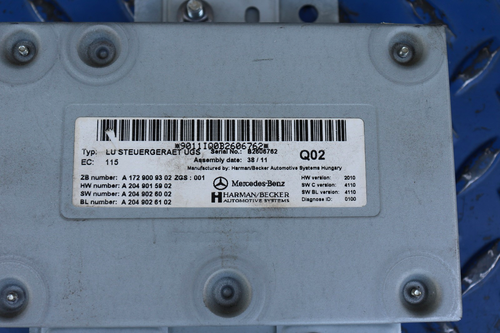 2007-2013 Mercedes W221 S550 S63 AMG Communication Interface Control Module - Picture 2 of 5