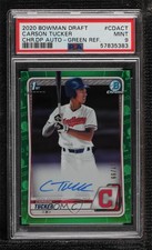 2020 Bowman Draft Green Refractor 17/99 Carson Tucker PSA 9 MINT Auto 0y61