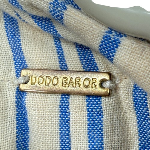 Dodo Bar Or Womens Jacket Stripe Fringe Tassels Pockets Patchwork Coat M NEW - Picture 8 of 9