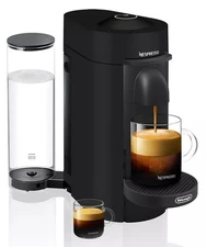 Nespresso Vertuo Plus Coffee Maker and Espresso Machine by DeLonghi Black Matte