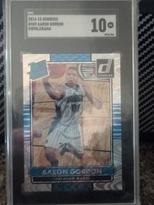 2014 Donruss Rated Rookie Aaron Gordon Swirlorama #209 SCG 10