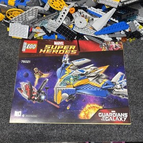 LEGO Marvel The Milano Spaceship Rescue (76021) - Incomplete  - Parts Only