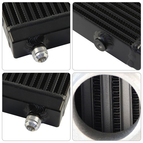 Universal AN10 Oil Cooler Cross Flow Bar & Plate Small + 5.5'' Electric Fan Kit - Picture 6 of 12