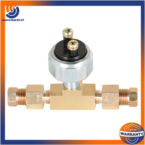 Universal ABS Metal Hydraulic Brake Light Switch In Line Brake Light Switch New - Imagen 9 de 17
