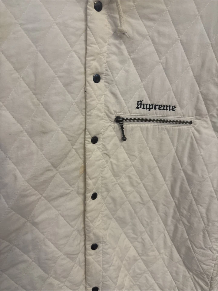 Chaqueta de nailon polar con capucha Supreme 2017 - grande para hombre (LG) Foto 2 de 4