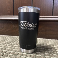 Titleist YETI 20 OZ TUMBLER w/ MAGSLIDER LID Titleist 1 Ball in Golf NEW