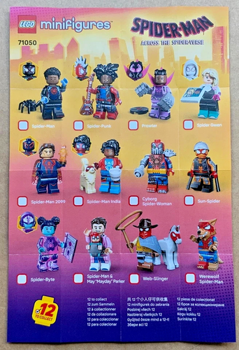 Lego 71050 Minifigur Serie Spiderman über den Spinnenvers - Auswahl aus Liste - Bild 14 von 14
