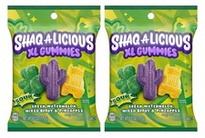 Shaq A Licious XL Gummies Sour Chewy Candy 2 Pack