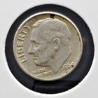 1964-P Roosevelt Dime 90% Silver US Mint Philadelphia