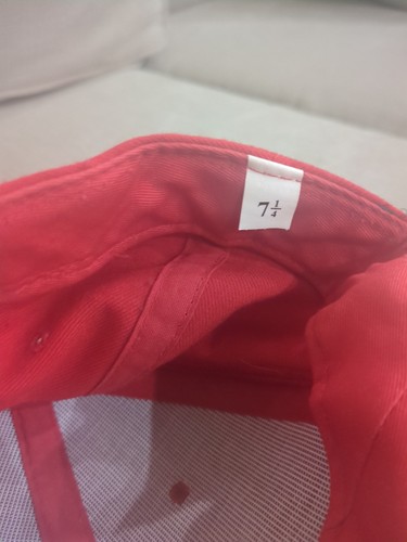 Vintage UNLV Rebels The Natural Hat Fitted Nevada Las Vegas Red Starter Wool - Picture 8 of 9