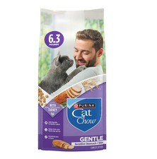 Purina Cat Chow Sensitive Skin and Stomach Turkey Flavor Dry Cat Food - 6.3 lbs 4.44 per pound