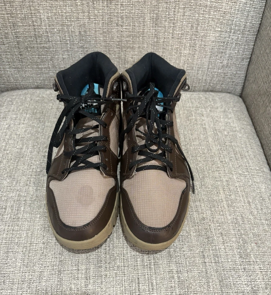 Nike Air Jordan 1 Trek Caqui Varsity Maíz Barroco Marrón 616344-205 Talla 10.5 Foto 2 de 4