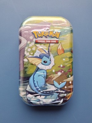 Prismatic Evolutions Mini Tin - Vaporeon Art - Sealed Brand NEW - Pokémon TCG