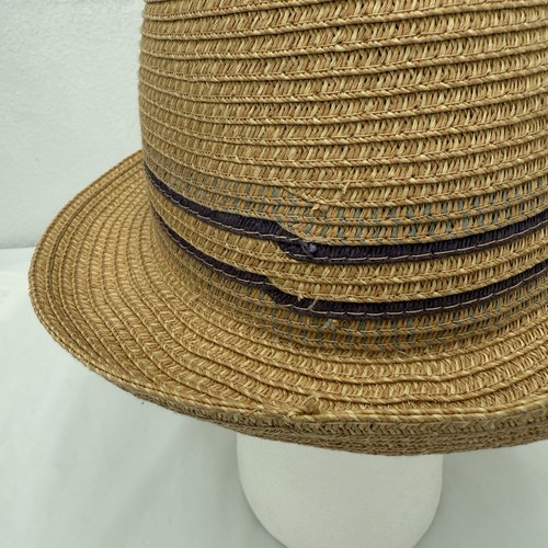 Hats In The Belfry Small Golden Color Toyo Pork Pie Fedora - Picture 6 of 10