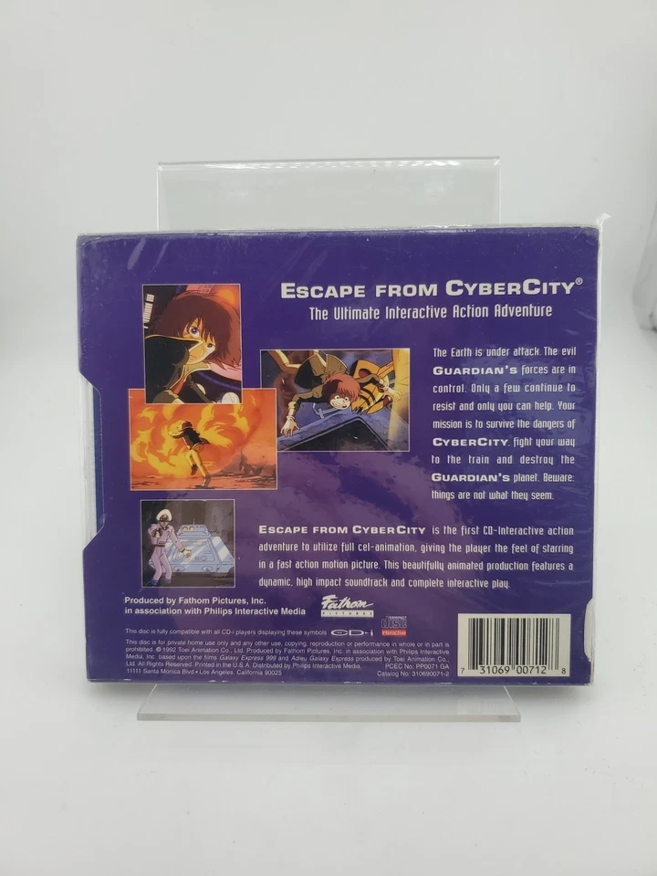 Escape From Cyber City- Phillips CD-i - NEW/SEALED  - Image 4 of 4
