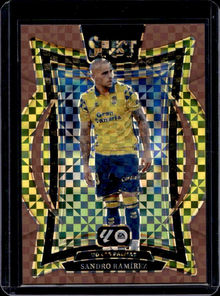 2024 Select La Liga Sandro Ramirez Bronze Checker Prizm Terrace #6/59