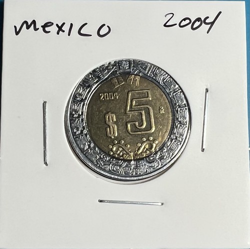 2004 Mexico 5 Pesos - Picture 3 of 3