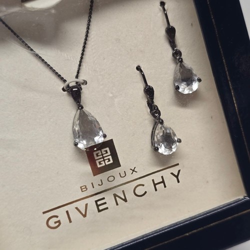 Givenchy Schmuck Ohrringe und Halskette Set - Bild 2 von 8