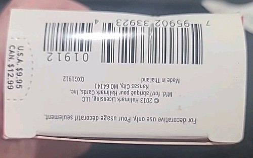 NEW 2013 Hallmark Keepsake Granddaughter Christmas Ornament Bear Stocking - Picture 7 of 14