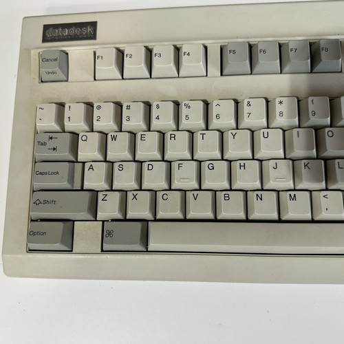 Vintage Datadesk International MAC Plus Platinum 101 Keyboard for Macintosh - Afbeelding 3 van 11