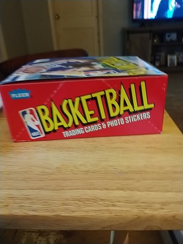1989-90 Fleer Empty Wax Basketball Box Trading Cards Super Clean Vintage Old - Picture 6 of 8