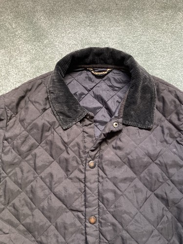 Barbour Herren große Größen braun Diamantschliff "New Eskdale" wattierte Jacke mit Logo - Bild 2 von 12