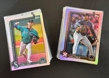 2025 Topps Series 2 Rainbow Foil Singles -- Complete Your Set -- Free S&H