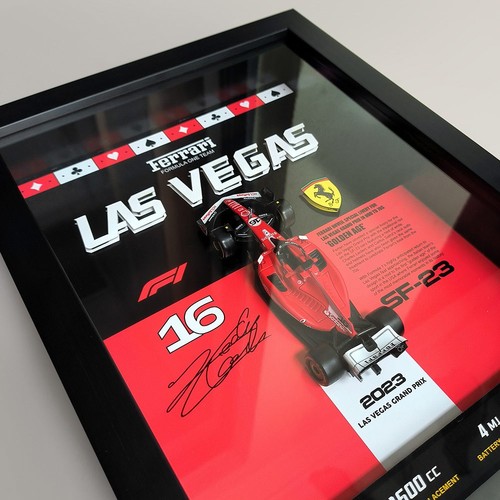 Ferrari SF23 Monza 75th Anniversary F1 Diecast Frame formula one - Picture 7 of 18