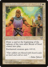 Ritual of Steel Mirage MTG LP